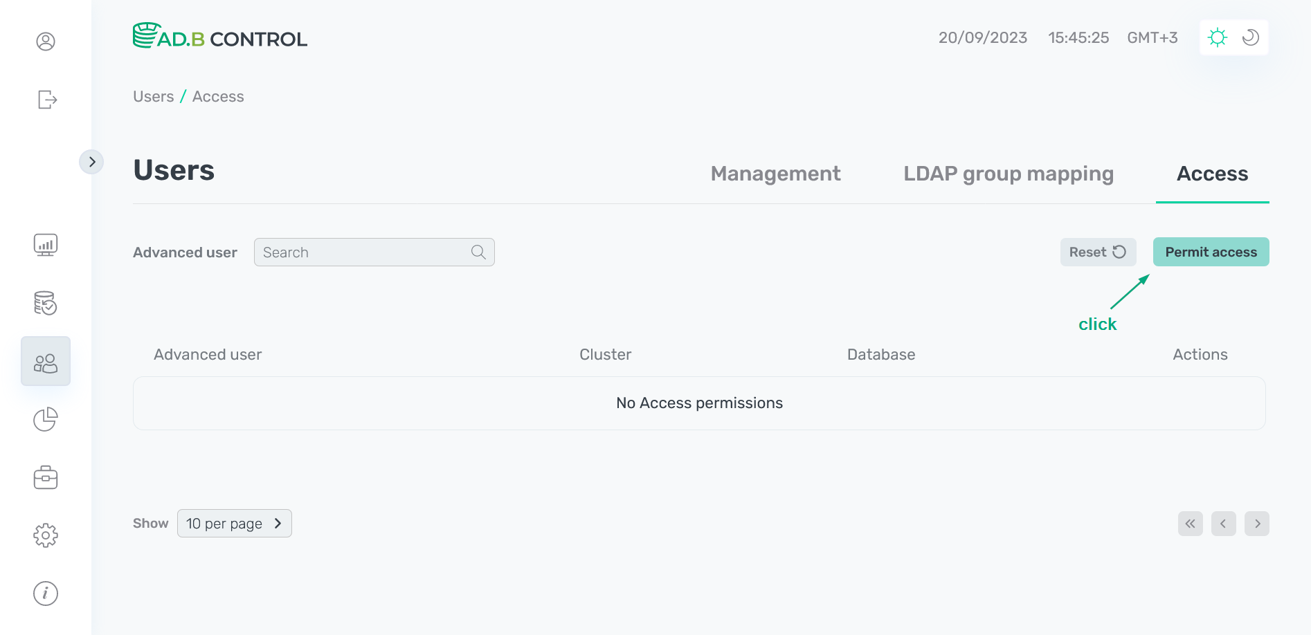 Switch to adding a permission