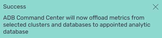 The successful result