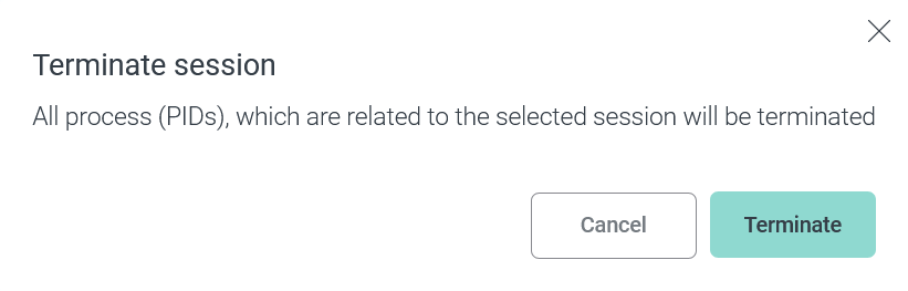 Confirm the operation