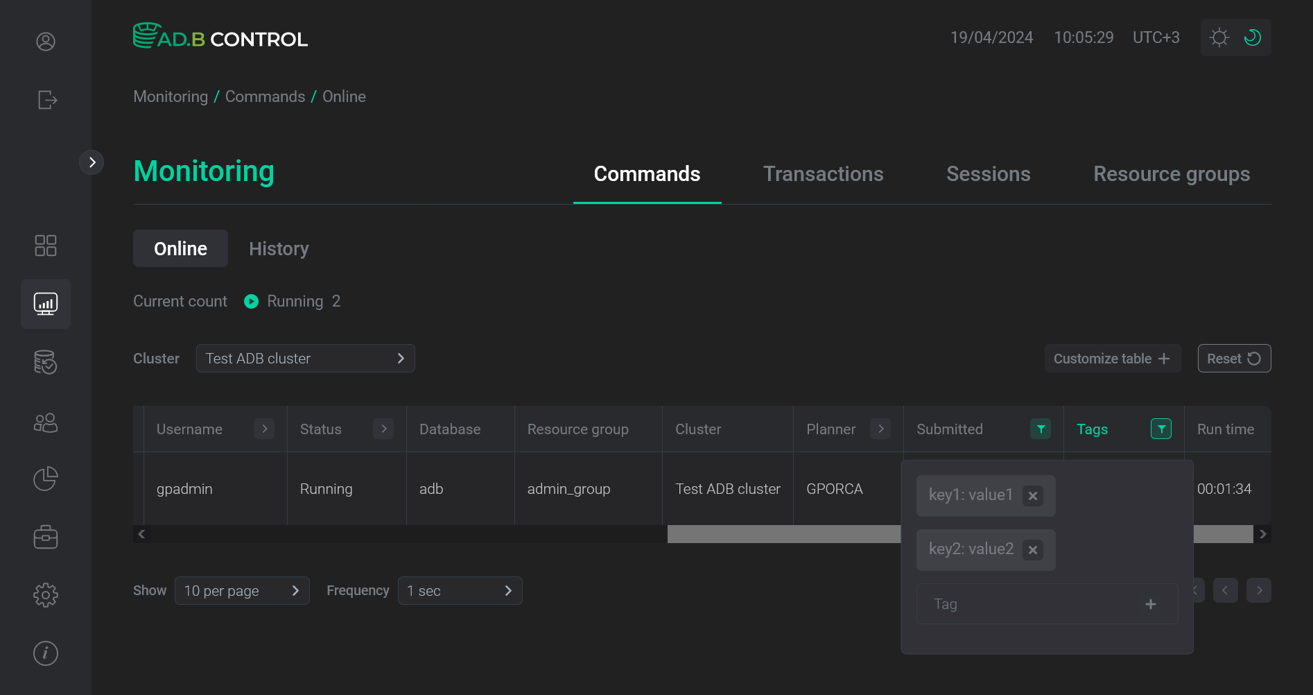 Add a filter by the second tag value