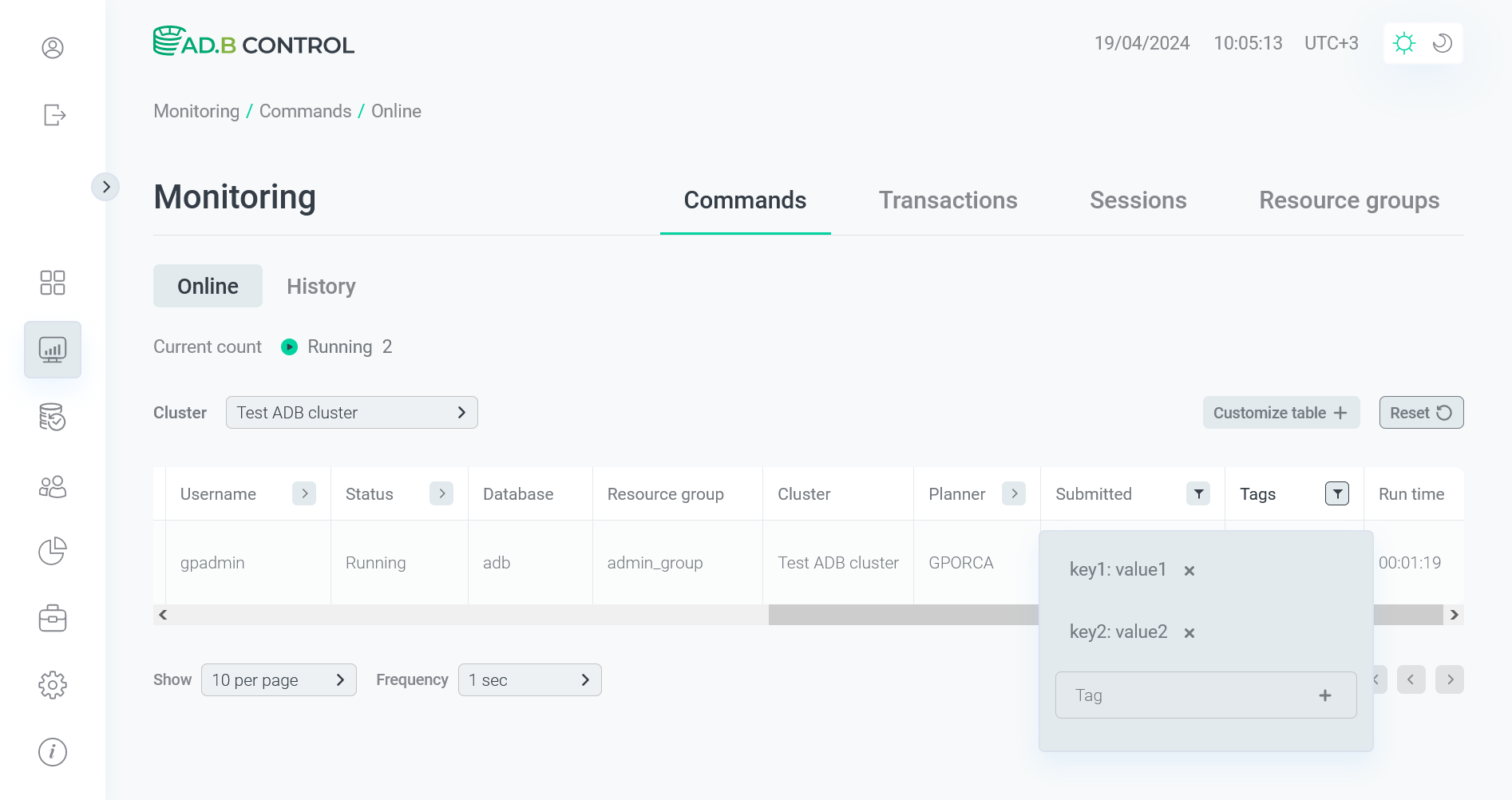Add a filter by the second tag value