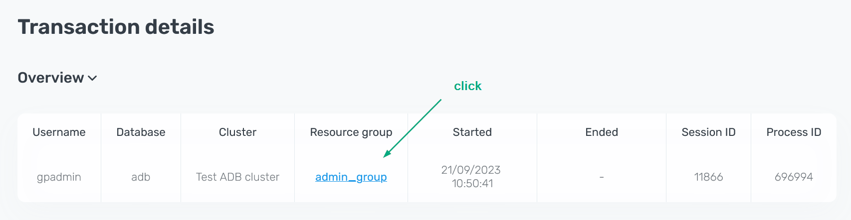 Switch to changing the resource group