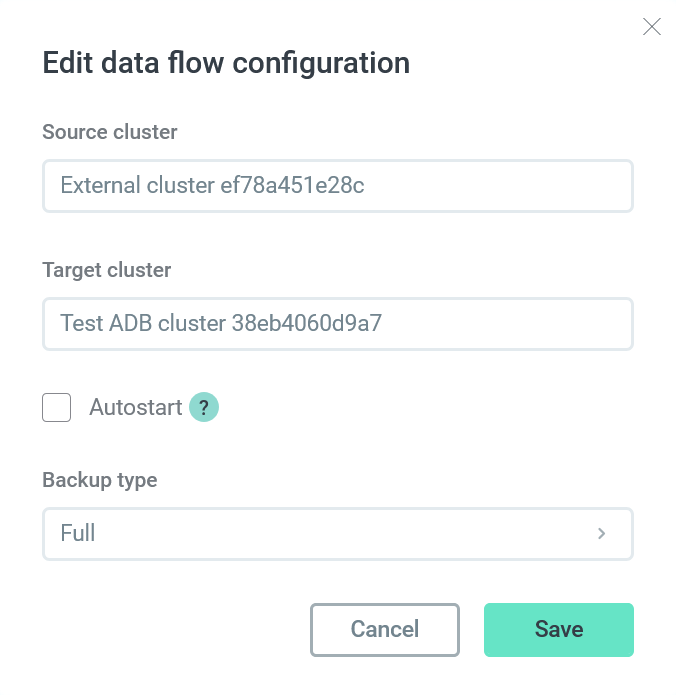 Edit a configuration