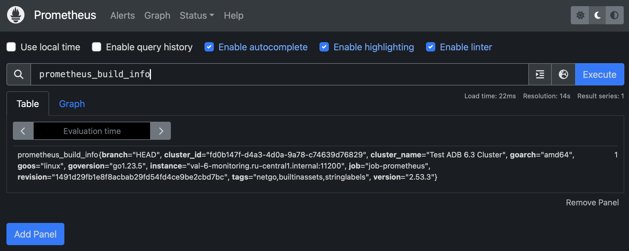 Using Prometheus Query Language