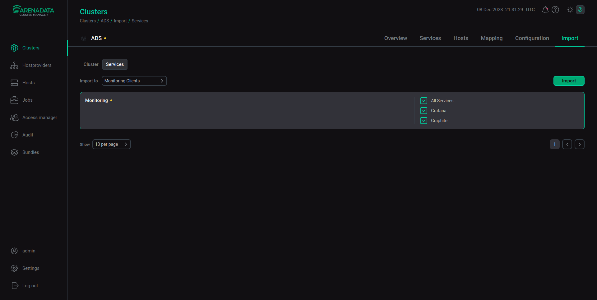 The second step of changing imports