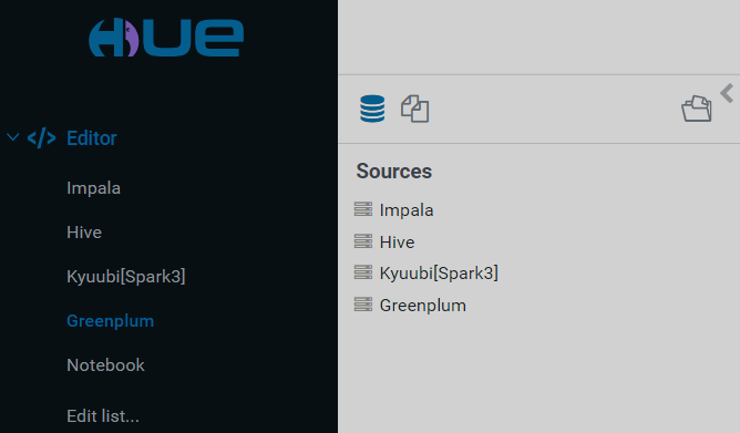 Greenplum data source
