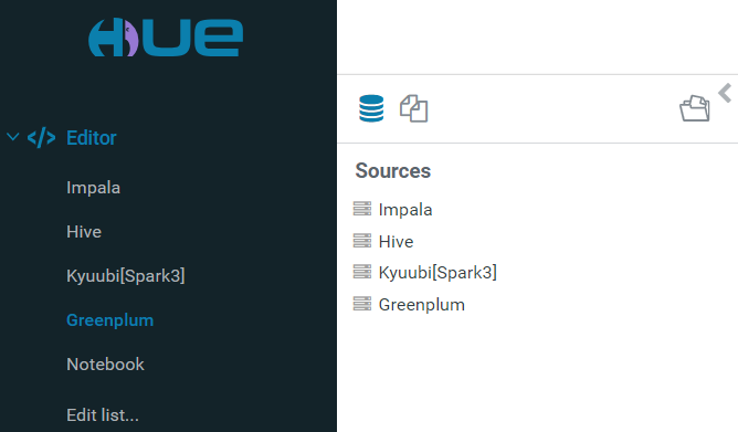 Greenplum data source