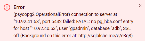 Invalid pg_hba.conf configuration error