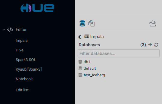 Quick browse menu