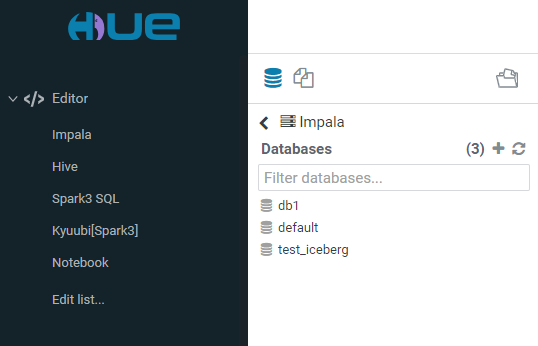 Quick browse menu