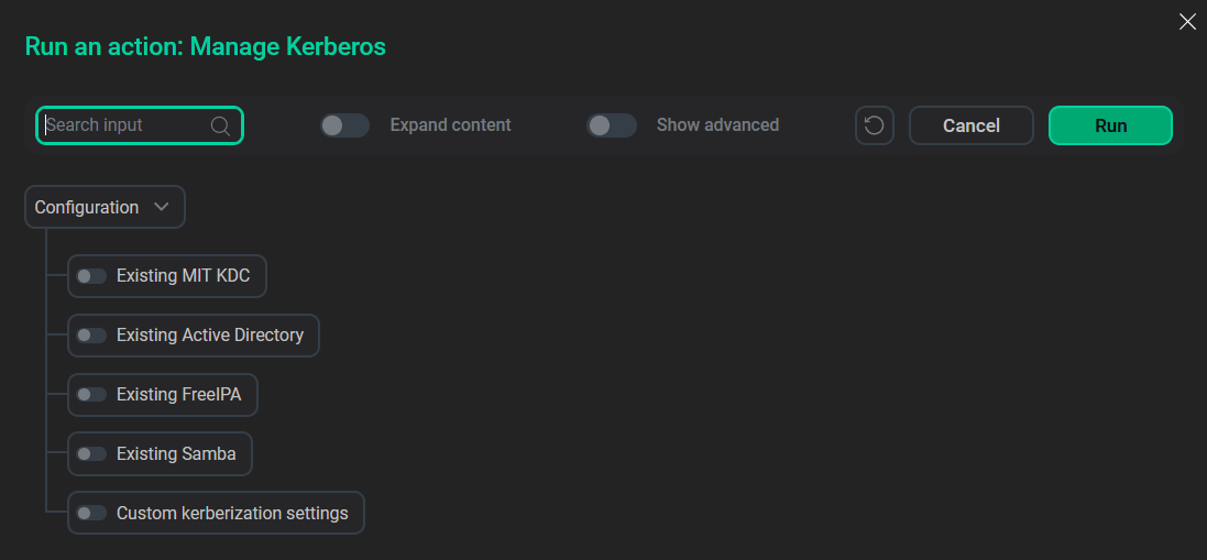 Ways to manage Kerberos