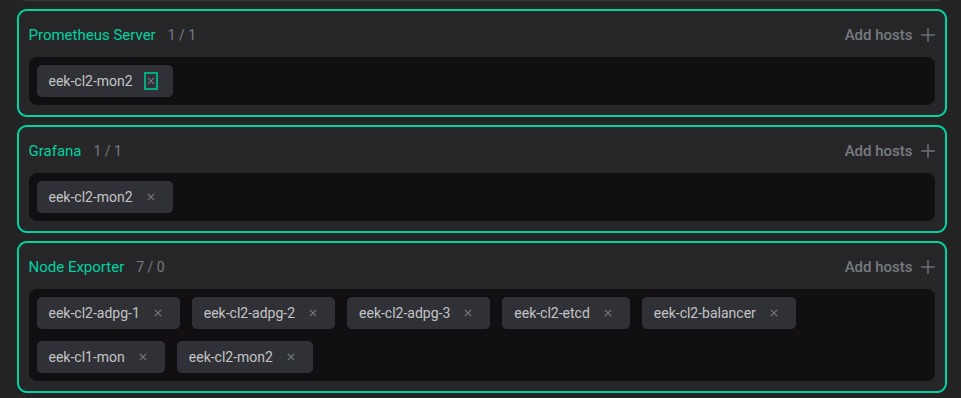 Components that can be removed