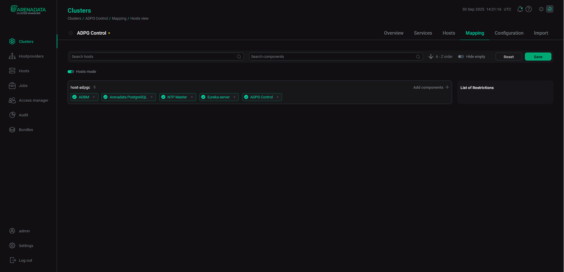 Use mapping by hosts