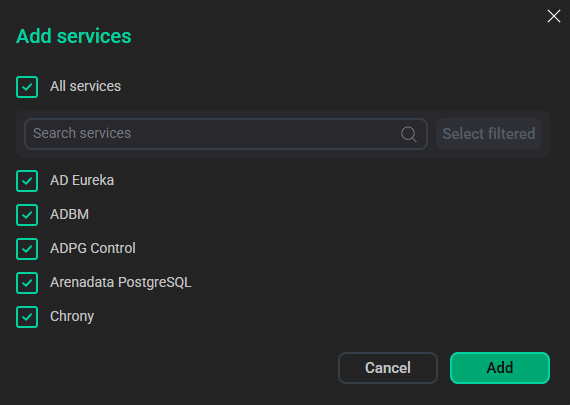 Select services