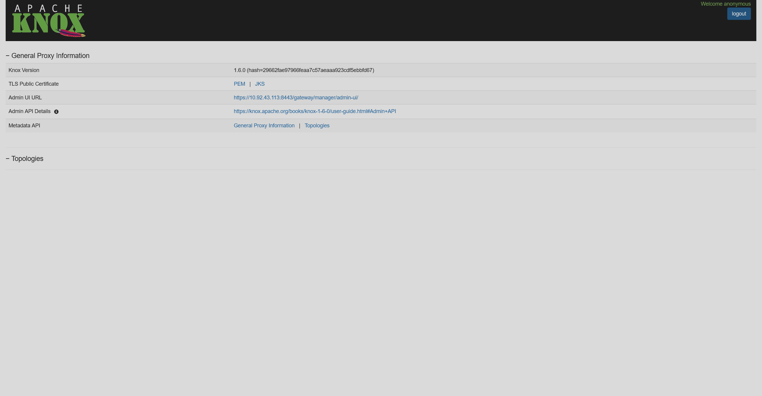 Knox Homepage