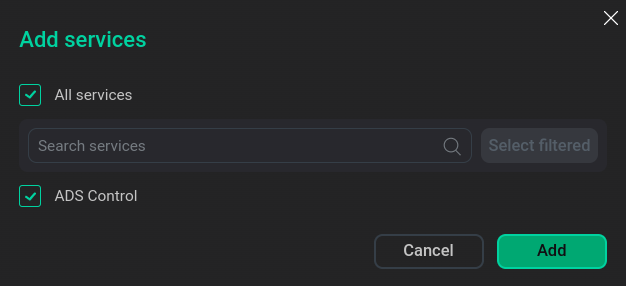 Select services
