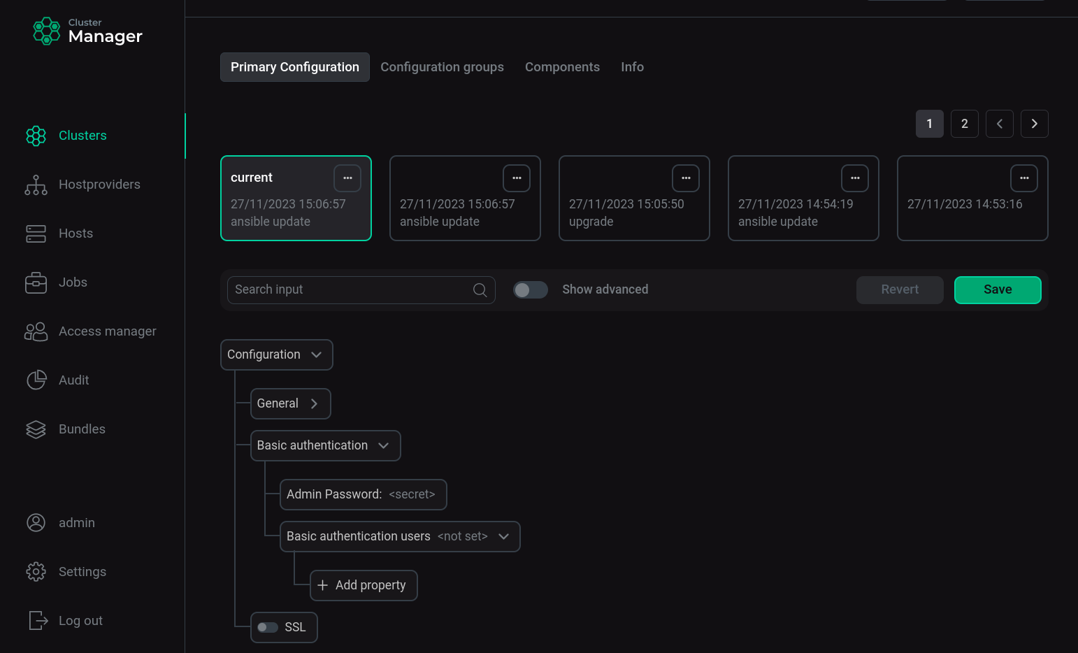 Creating a user for ADS Control