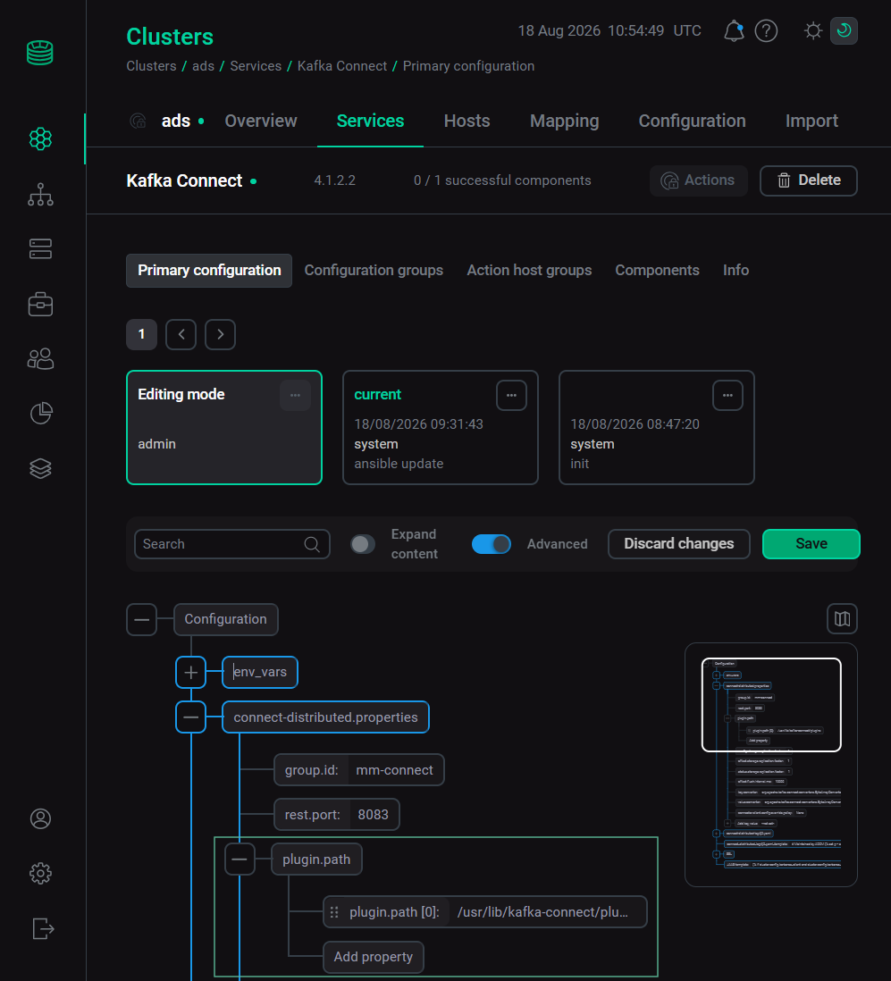 Configure plugin.path