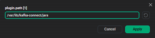 Specify a new plugin.path