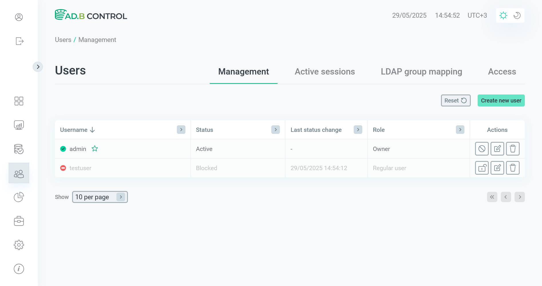 Пользователь заблокирован