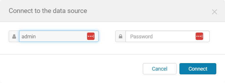 Форма ввода пароля