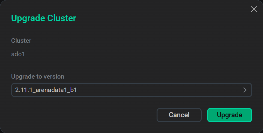 Запуск обновления