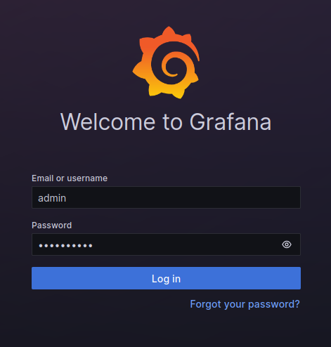 Авторизация в Grafana